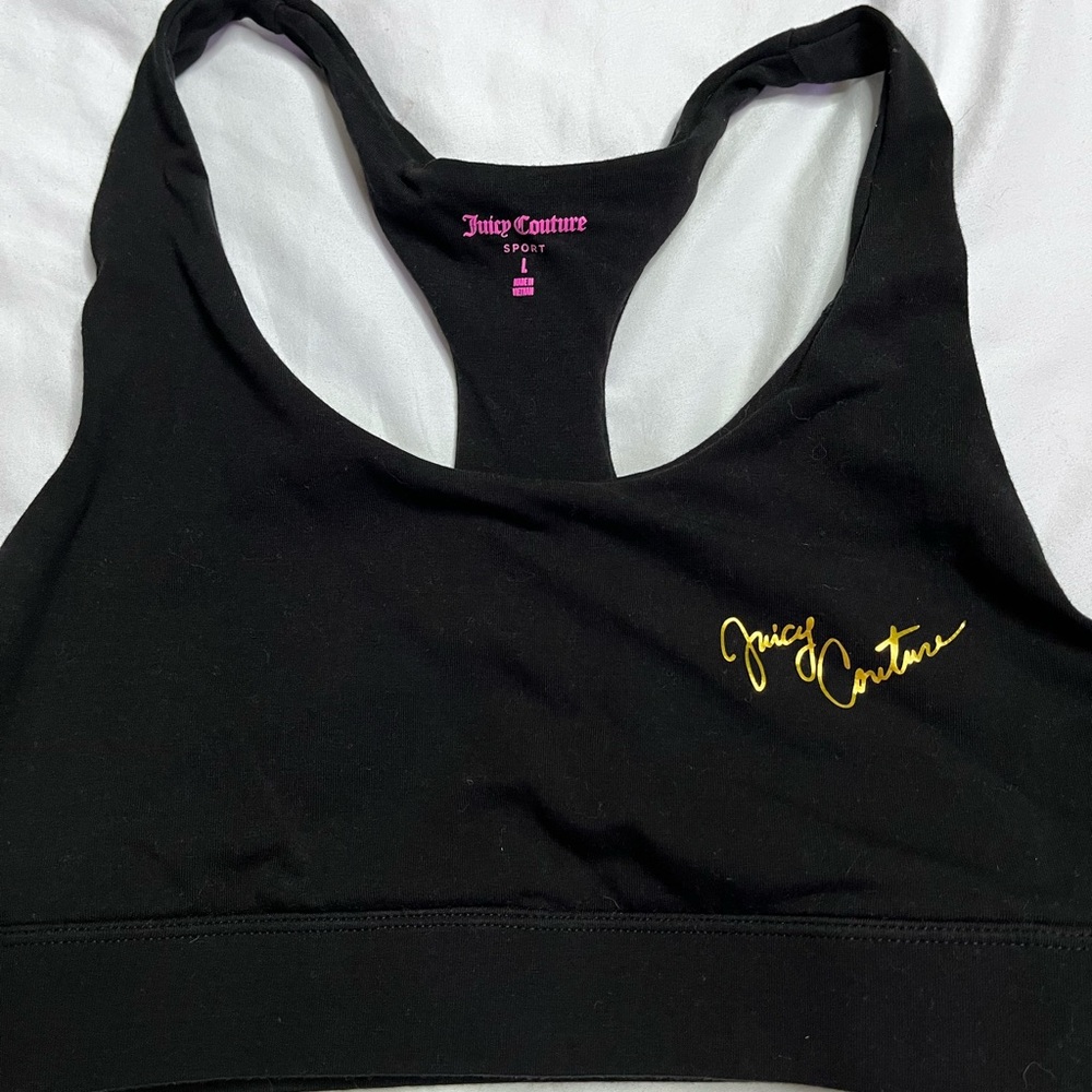Juicy Couture sports bra